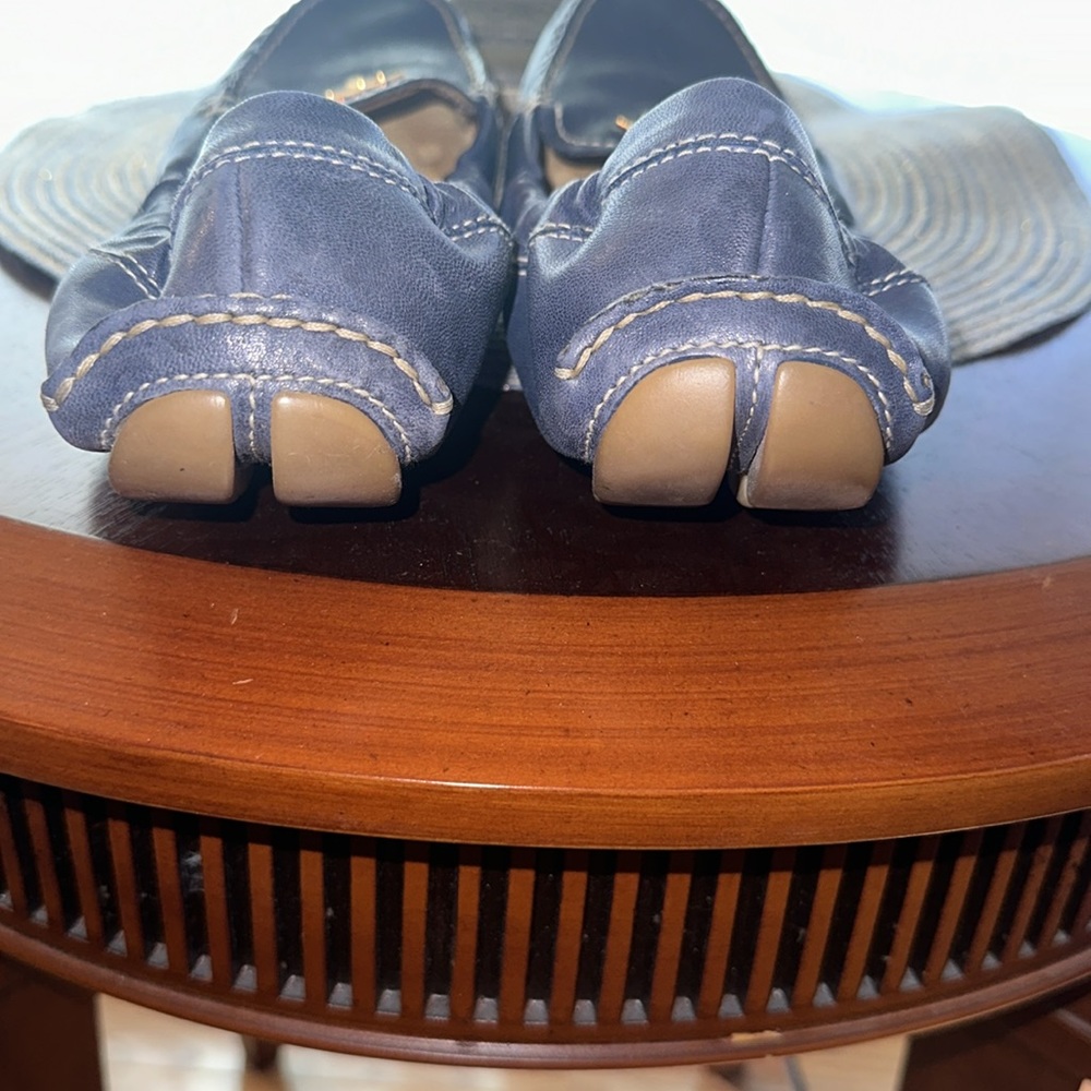 Blue Prada Loafers EU 39 - Picture 4 of 15